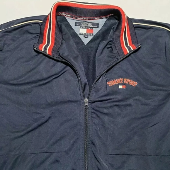 Rare Tommy Jeans Vintage Satin Bomber Jacket - Picture 3 of 4